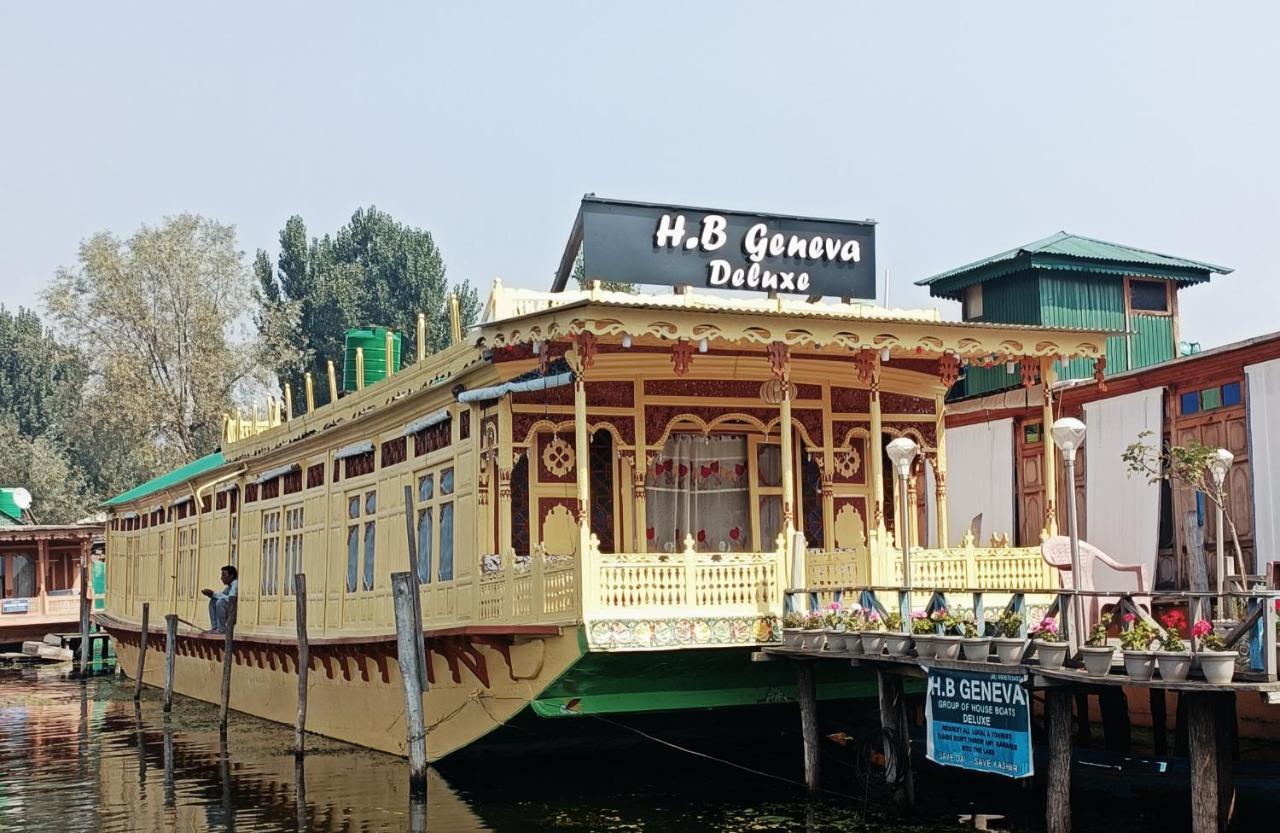 Heritage Geneva House Boat Srīnagar Exteriör bild