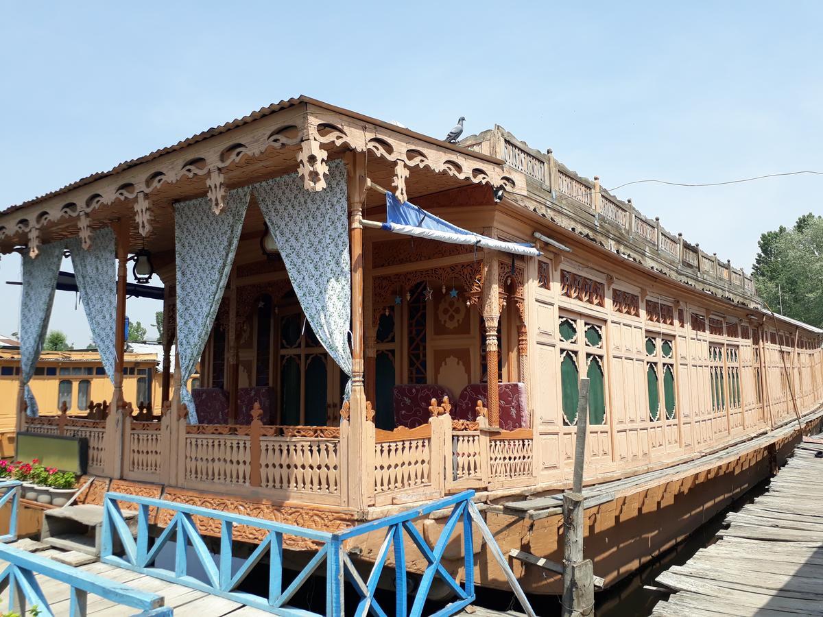 Heritage Geneva House Boat Srīnagar Exteriör bild