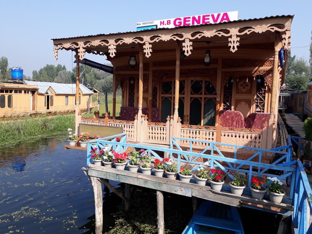 Heritage Geneva House Boat Srīnagar Exteriör bild